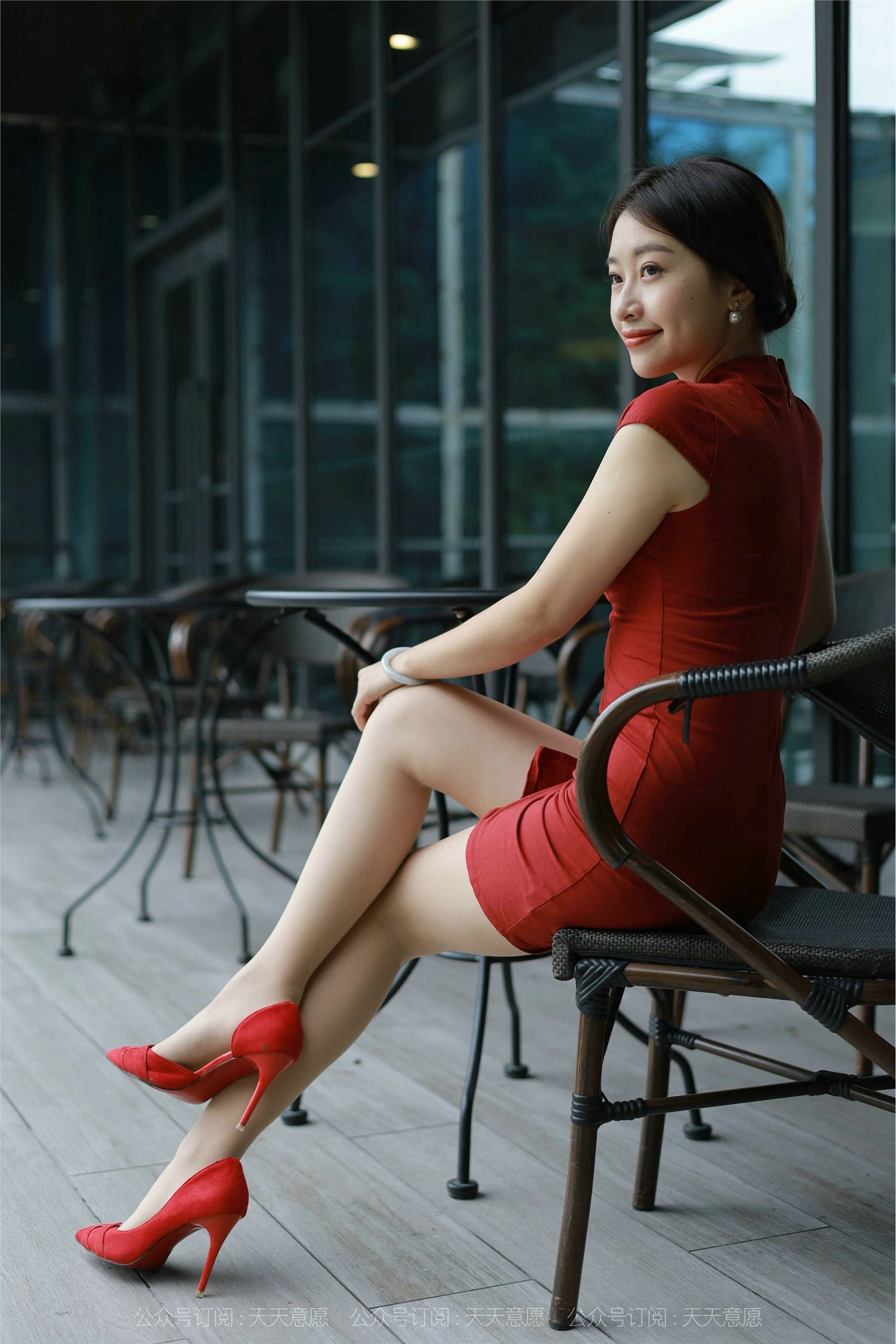 IESS异思趣向  2021.10.15 丝享家948：小婕《红色旗袍》